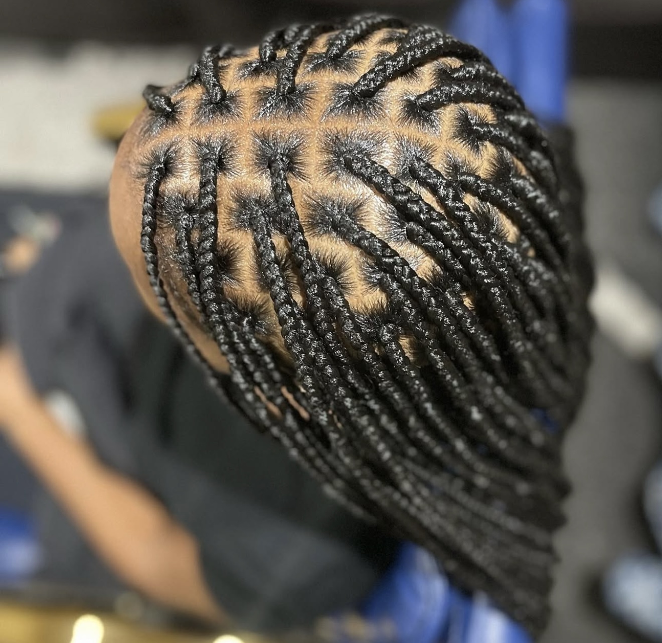 Medium Box Braids